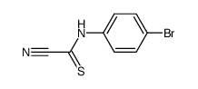p-bromocyanothioformanilide结构式