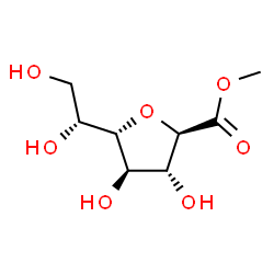 D-glycero-L-manno-Heptonic acid, 2,5-anhydro-, methyl ester (9CI) structure