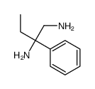 2-苯基-1,2-丁二胺结构式