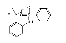 4-methyl-N-[2-(trifluoromethyl)phenyl]benzenesulfonamide Structure