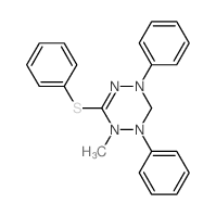 2-methyl-1,5-diphenyl-3-phenylsulfanyl-6H-1,2,4,5-tetrazine picture