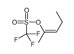 pent-2-en-2-yl trifluoromethanesulfonate Structure