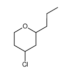 4-chloro-2-propyl-tetrahydro-pyran结构式