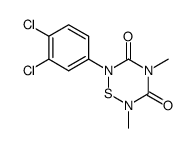 2-(3,4-Dichloro-phenyl)-4,6-dimethyl-[1,2,4,6]thiatriazinane-3,5-dione Structure