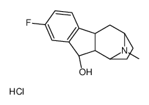 2-fluoro-11-methyl-4b,5,6,7,8,9,9a,10-octahydro-6,9-epiminobenzo[a]azulen-10-ol hydrochloride Structure