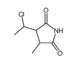 3-(1-Chloroethyl)-4-methyl-2,5-pyrrolidinedione Structure