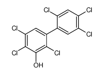 2,3,6-trichloro-5-(2,4,5-trichlorophenyl)phenol结构式