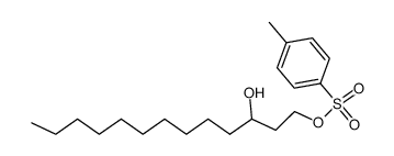 1-(toluene-4-sulfonyloxy)-tridecan-3-ol结构式
