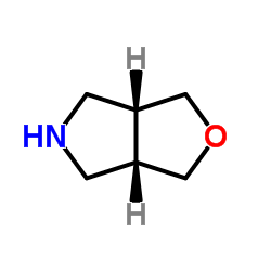 (3aR,6aS)-Hexahydro-1H-furo[3,4-c]pyrrole Structure