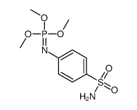 4-[(trimethoxy-λ5-phosphanylidene)amino]benzenesulfonamide Structure