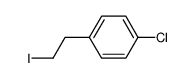 1-chloro-4-(2-iodoethyl)-benzene结构式