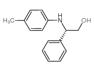 (S)-2-苯基-2-对甲苯氨基乙醇结构式