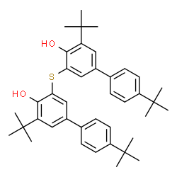 3,3''-thiobis[4',5-bis(1,1-dimethylethyl)[1,1'-biphenyl]-4-ol] picture