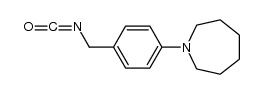 1-[4-(isocyanatomethyl)phenyl]azepane Structure