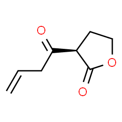 2(3H)-Furanone, dihydro-3-(1-oxo-3-butenyl)-, (3R)- (9CI) picture