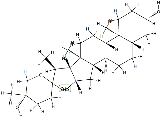 (22S,25S)-5α-Spirostane-3β,25-diol picture