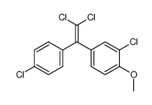 2-Chloro-4-[2,2-dichloro-1-(4-chloro-phenyl)-vinyl]-1-methoxy-benzene Structure