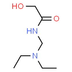 Glycolamide, N-[(diethylamino)methyl]- (7CI) Structure