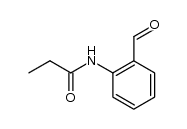 2-(propanoylamino)benzaldehyde结构式