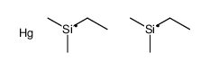 ethyl(dimethyl)silicon,mercury Structure