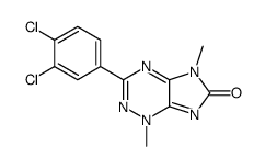 3-(3,4-dichloro-phenyl)-1,5-dimethyl-1,5-dihydro-imidazo[4,5-e][1,2,4]triazin-6-one Structure