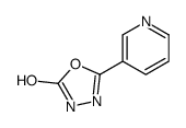 5-pyridin-3-yl-3H-1,3,4-oxadiazol-2-one结构式