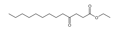 4-Oxotridecansaeure-ethylester Structure