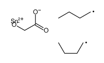 2,2-dibutyl-1,3,2-dioxastannolan-4-one结构式