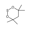 4,4,6,6-tetramethyl-1,3,2-dioxathiane Structure