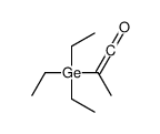 2-triethylgermylprop-1-en-1-one Structure