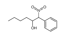 1-Nitro-1-phenyl-hexan-2-ol结构式