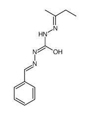 1-(benzylideneamino)-3-(butan-2-ylideneamino)urea Structure