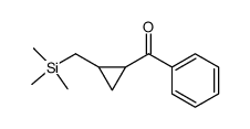 phenyl(2-((trimethylsilyl)methyl)cyclopropyl)methanone结构式