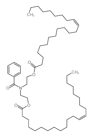2-(benzoyl-(2-docos-13-enoyloxyethyl)amino)ethyl docos-13-enoate结构式