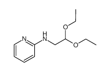 N-(pyridin-2-yl)aminoacetaldehyde diethyl acetal结构式