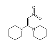 1-(2-nitro-1-piperidin-1-ylethenyl)piperidine Structure