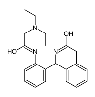 2-(diethylamino)-N-[2-(3-oxo-2,4-dihydro-1H-isoquinolin-1-yl)phenyl]acetamide Structure