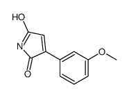 3-(3-methoxyphenyl)pyrrole-2,5-dione结构式