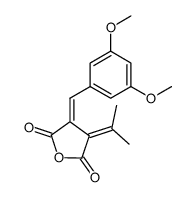 E-α-3,5-Dimethoxyphenyl-δ,δ-dimethylfulgid结构式