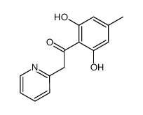 1-(2,6-dihydroxy-4-methyl-phenyl)-2-pyridin-2-yl-ethanone Structure