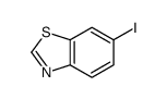 6-碘苯并[d]噻唑结构式