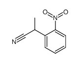2-(2-nitrophenyl)propionitrile结构式