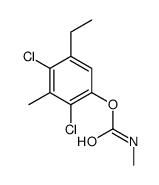 (2,4-dichloro-5-ethyl-3-methylphenyl) N-methylcarbamate结构式