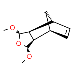 4,7-Methanoisobenzofuran,1,3,3a,4,7,7a-hexahydro-1,3-dimethoxy-,(1R,3S,3aS,4R,7S,7aR)-rel-(9CI) Structure