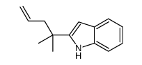 2-(2-methylpent-4-en-2-yl)-1H-indole Structure