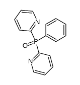 bis(2-pyridyl)phenylphosphine-P-oxide Structure