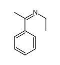 N-ethyl-1-phenylethanimine结构式