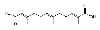 (2E,6E,10E)-3,7,11-Trimethyl-2,6,10-dodecatriendisaeure结构式