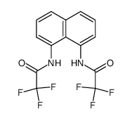 1,8-bis(trifluoroacetylamino)naphthalene结构式