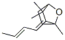 2-[(1E,2E)-2-Buten-1-ylidene]-1,3,3-trimethyl-7-oxabicyclo[2.2.1]heptane结构式